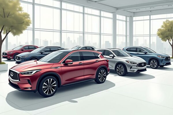 Ознакомьтесь с полным модельным рядом новинок Infiniti: стильные седаны, мощные внедорожники и электромобили, сочетающие роскошь и инновации.