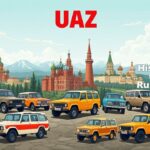 Узнайте об истории и эволюции автомобилей УАЗ в России: от первых моделей до современных внедорожников, их значении и изменениях в дизайне.