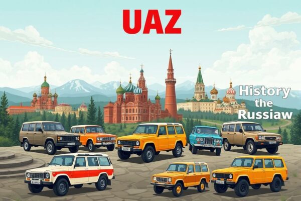 Узнайте об истории и эволюции автомобилей УАЗ в России: от первых моделей до современных внедорожников, их значении и изменениях в дизайне.
